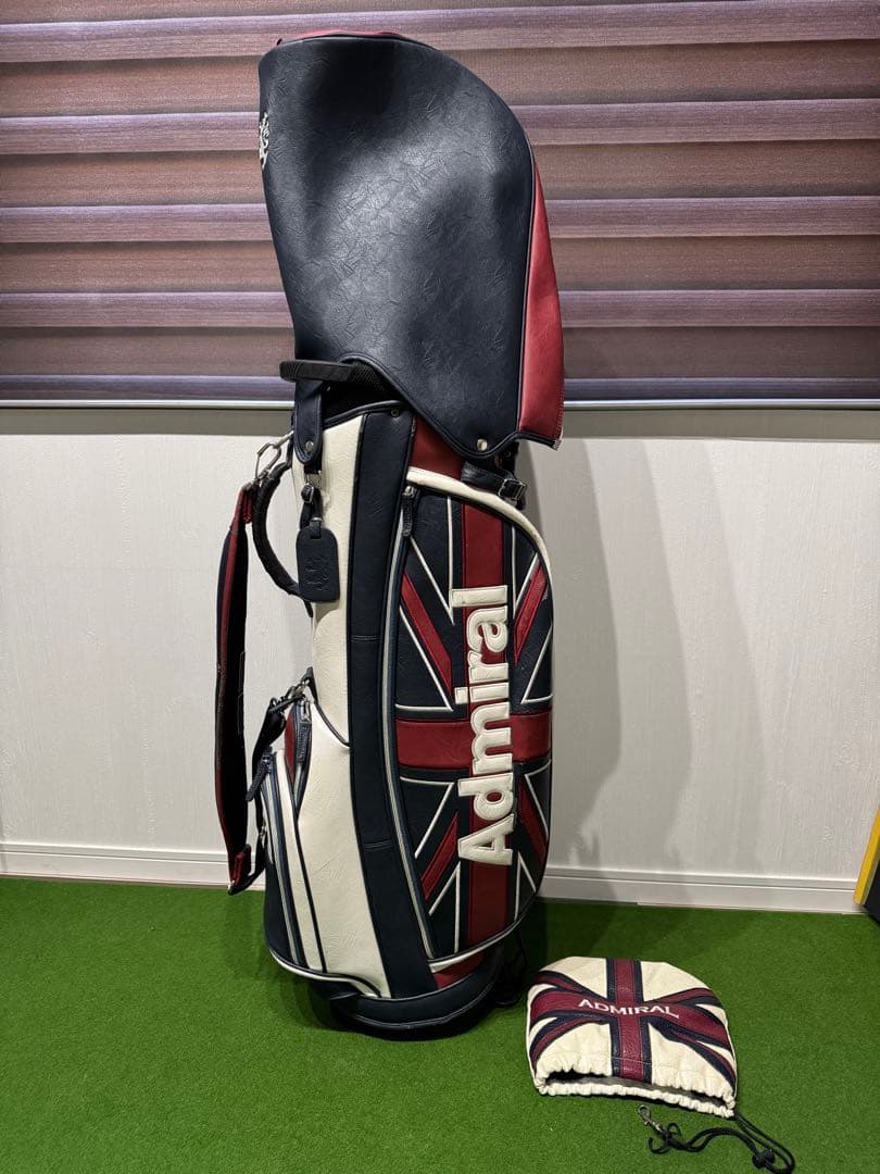Admiral ゴルフバッグ　新品カートバック　アイアンカバー　UTカバー