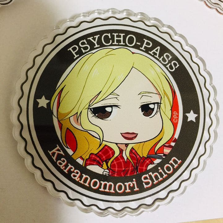 ☆全8種 PSYCHO-PASS サイコパス ふぉーちゅん☆アクリルバッジ