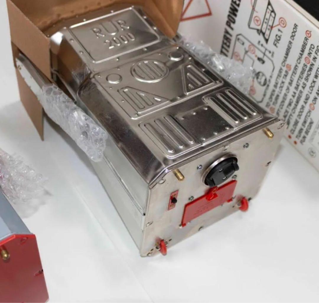 R-1 ロボット 電動歩行 ロボットR-1 シルバービンテージ ブリキおもちゃ