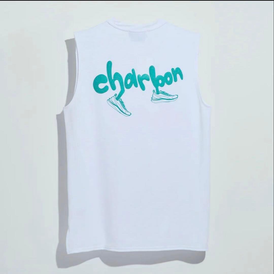 charbon runningシャルボン ランニング ノースリーブTシャツ