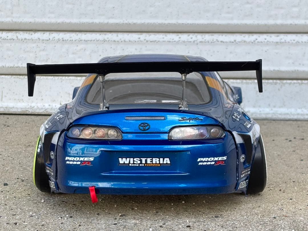 アディクション 80スープラ TOYO仕様 ラジドリボディ 塗装済未走行