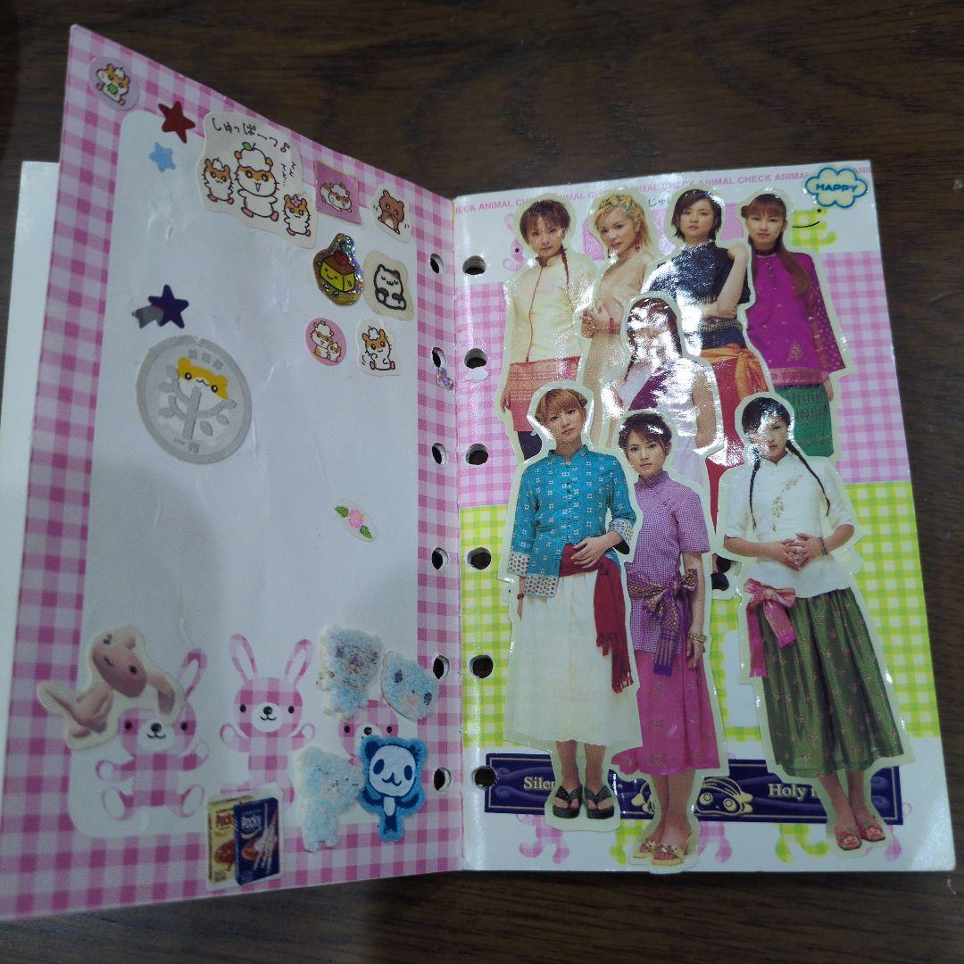 チェックラビット シールブック 平成　モーニング娘。　ニノ　モー娘。