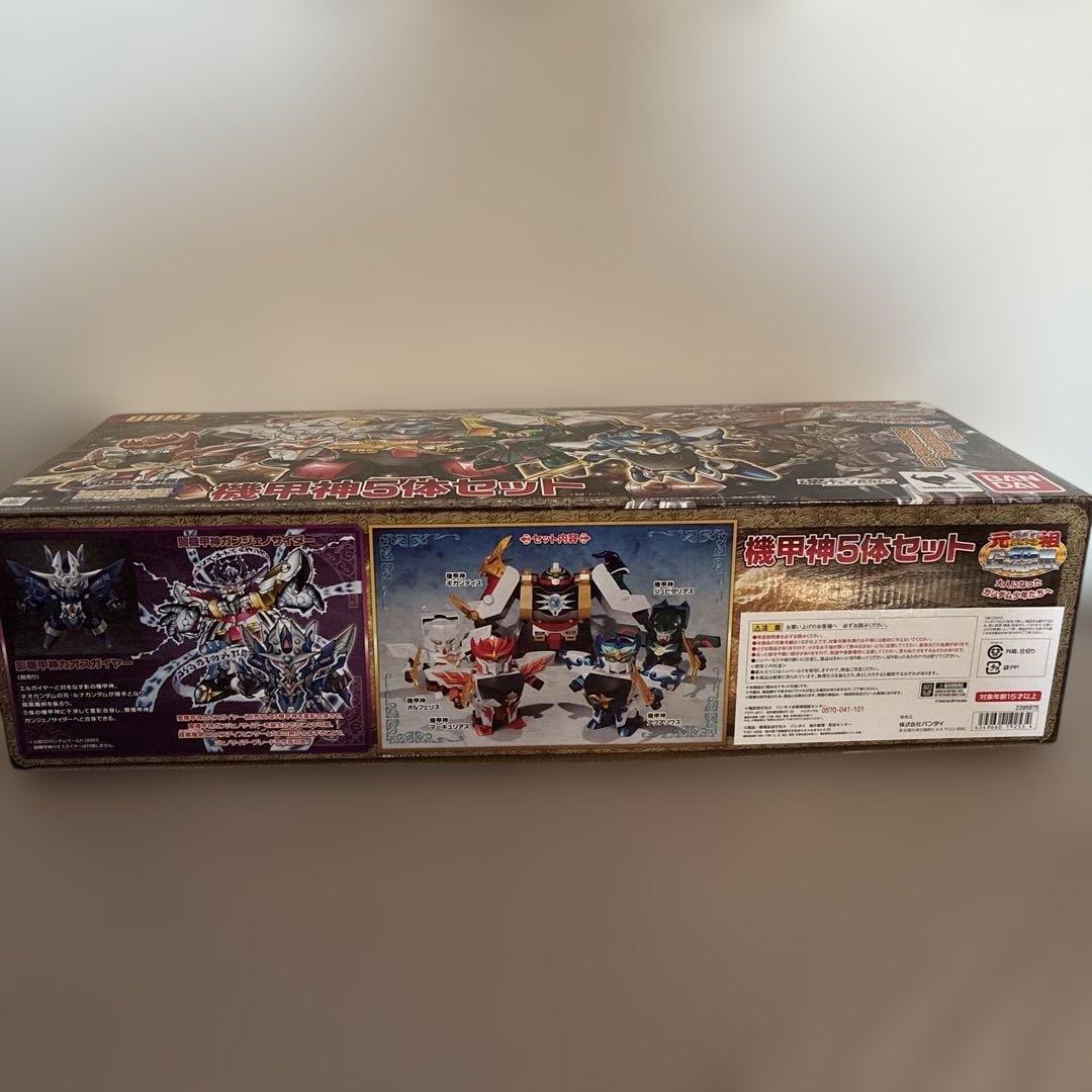 SDガンダム外伝 機甲神伝説 機甲神5体セット 魂ウェブ商店
