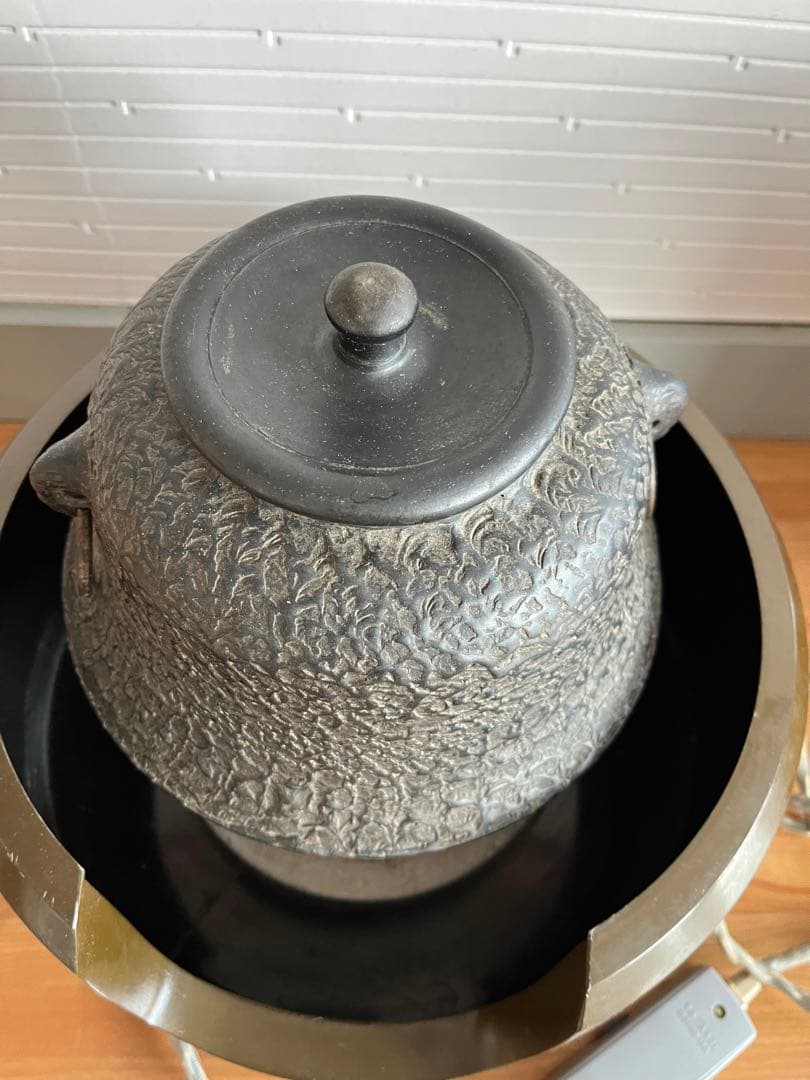 釜セット　野々田電熱器付　茶道具