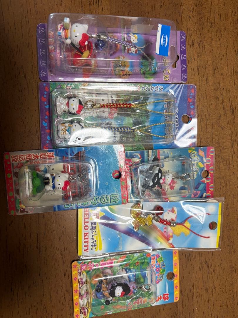 ご当地キティーボールペンシャーペン根付ストラップ