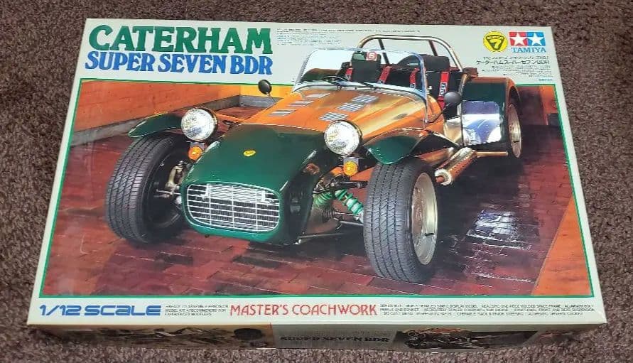 タミヤ1/12ケーターハムスーパーセブンBDR