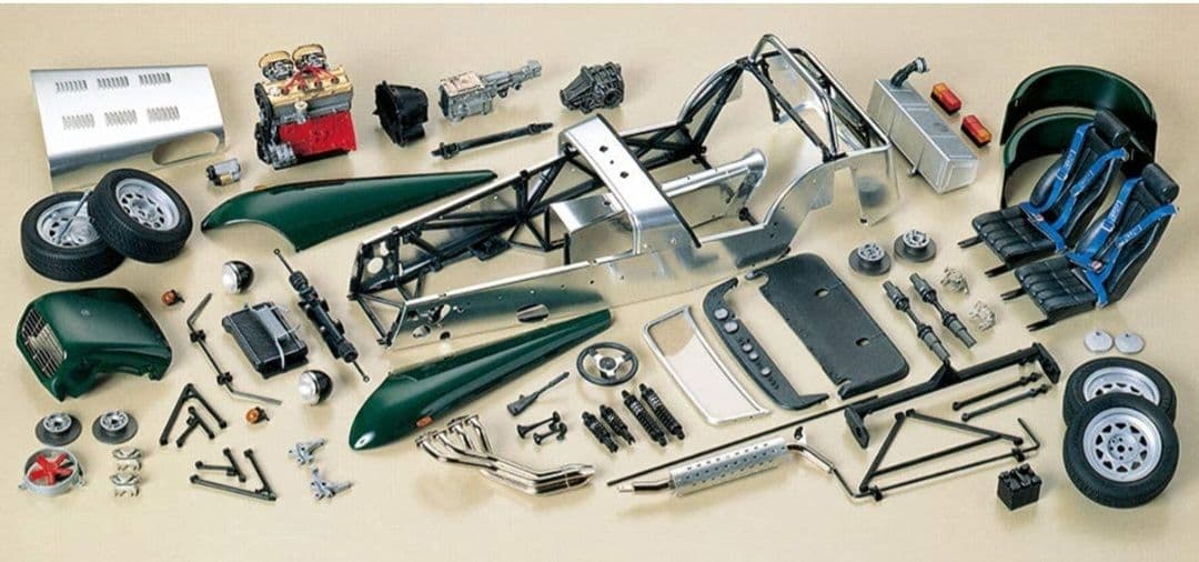 タミヤ1/12ケーターハムスーパーセブンBDR