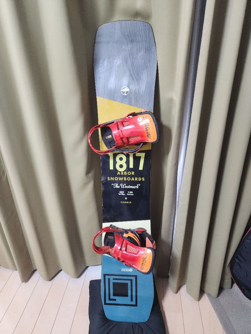 ARBOR 1817 スノーボード ビンディング付き