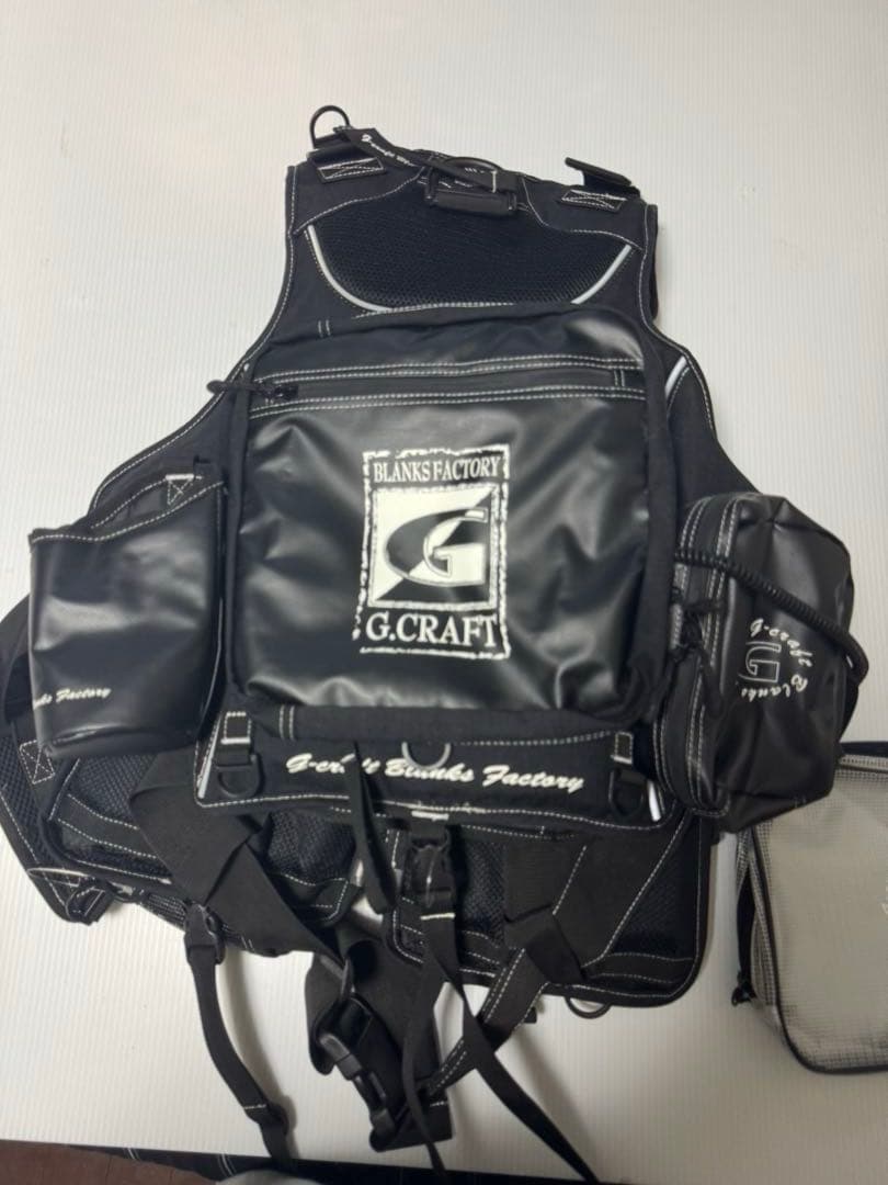 G.CRAFT ブラックライフジャケット