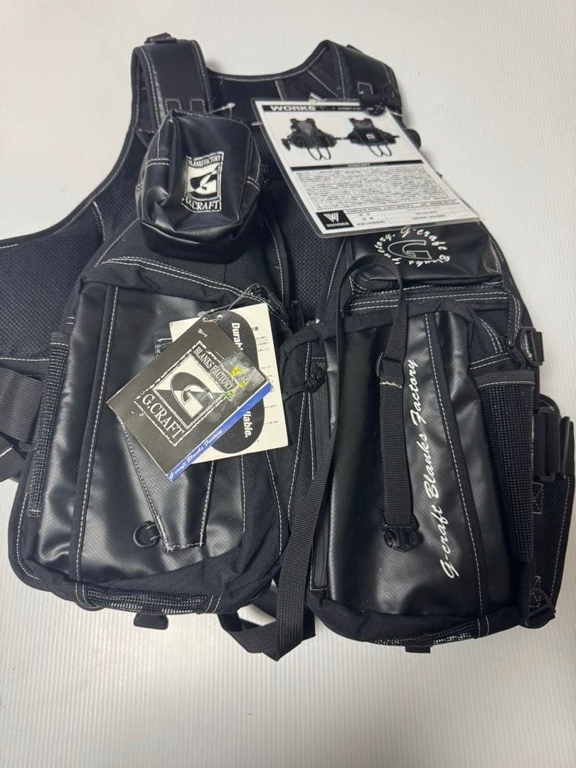 G.CRAFT ブラックライフジャケット