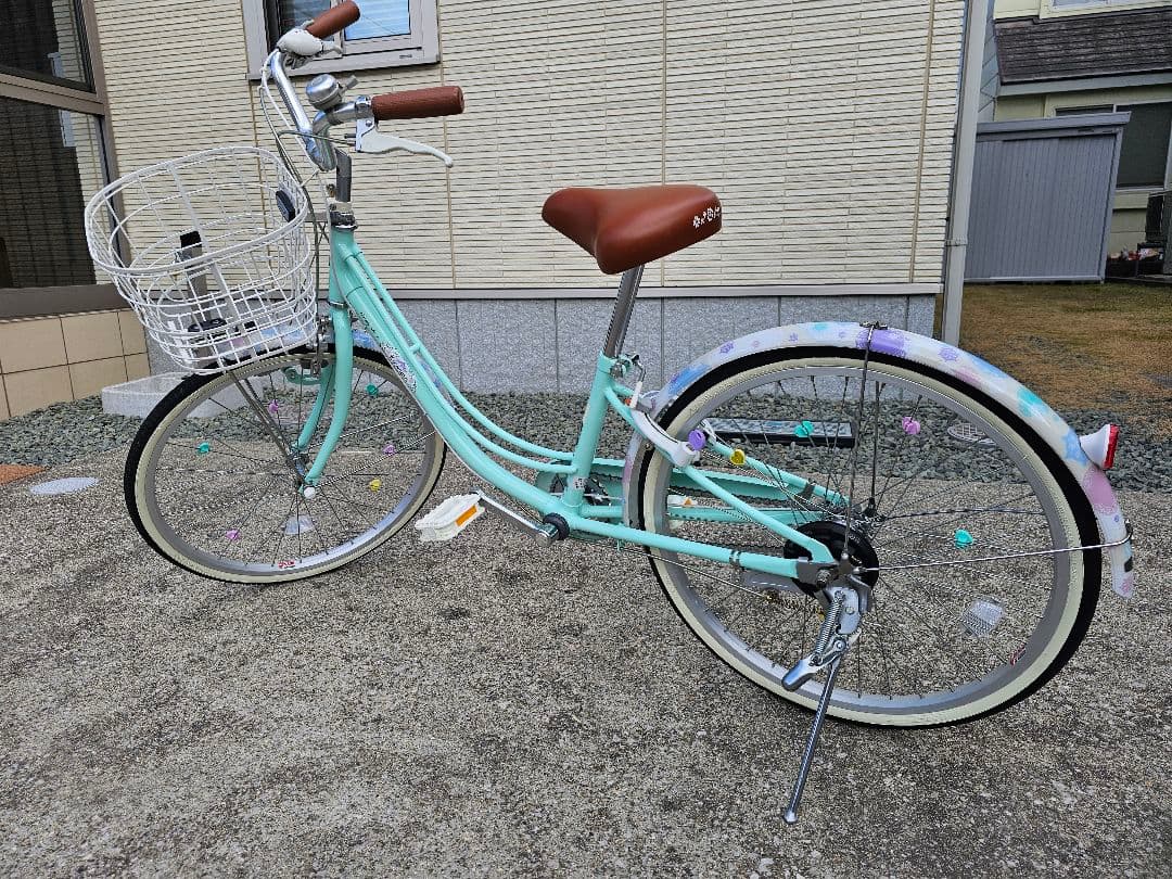 秋田市限定　２２インチ自転車 ブリジストン　リコリーナ　ミントグリーン