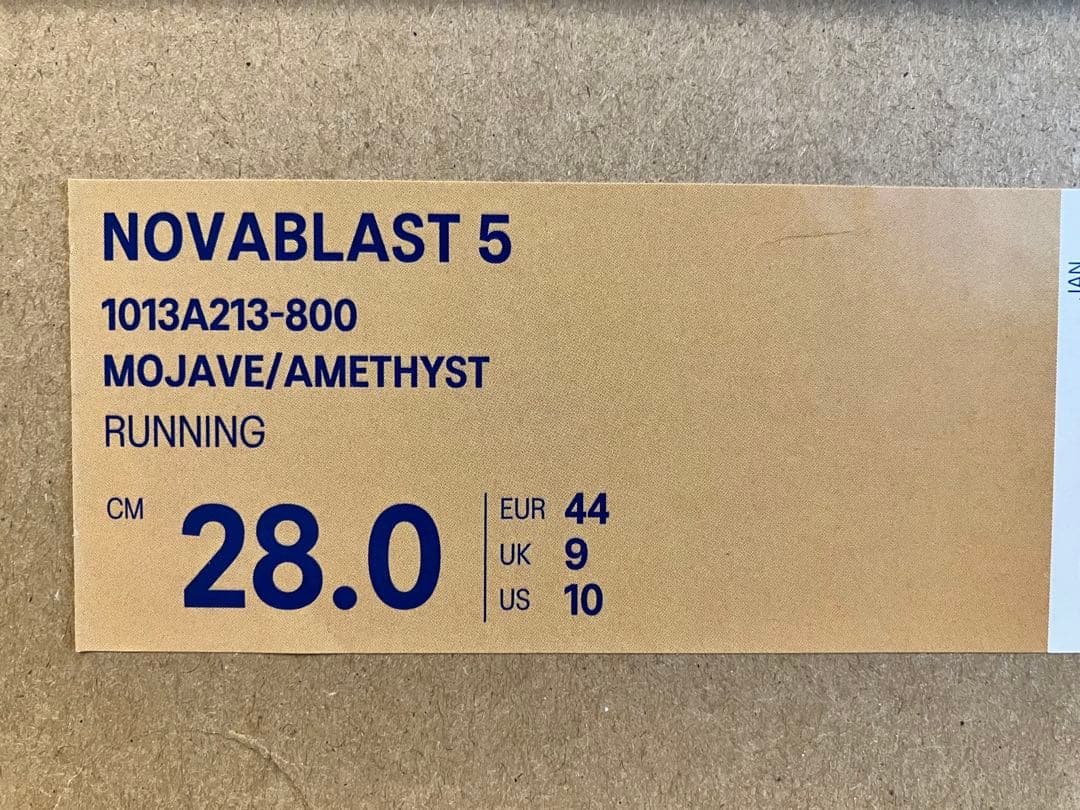 ASICS NOVA BLAST5 2026LAマラソンLIMITED 28.0