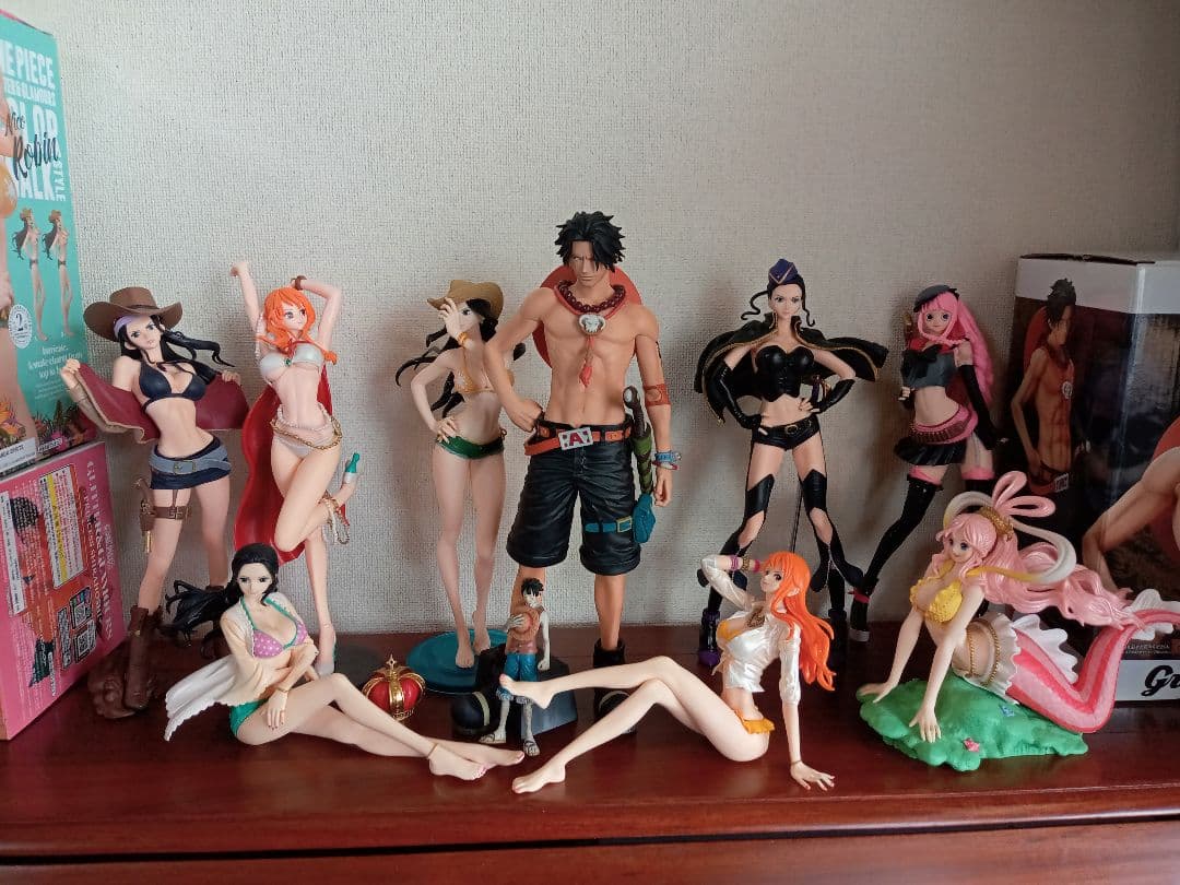 ワンピース フィギュアセット 9体 プラスミニルフィ