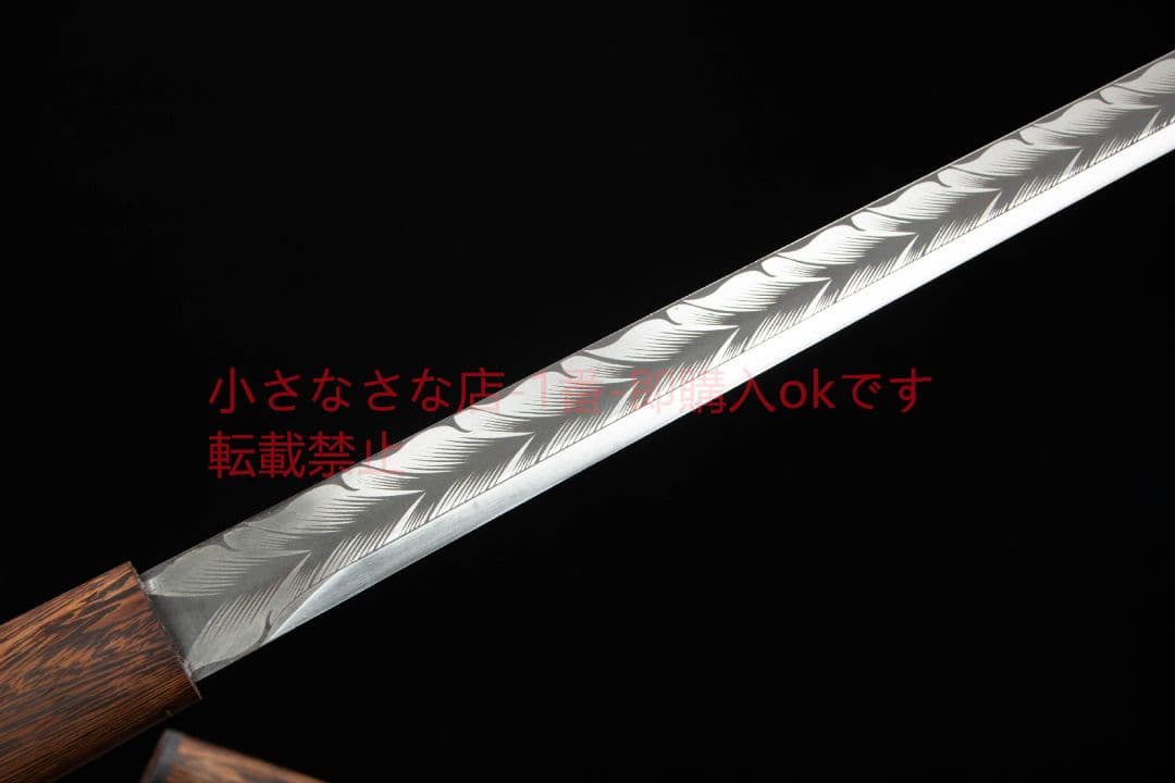 赤陽諸刃唐剣-高性能ステンレス鋼 武具 刀装具 日本刀 唐剣 模擬刀 居合刀