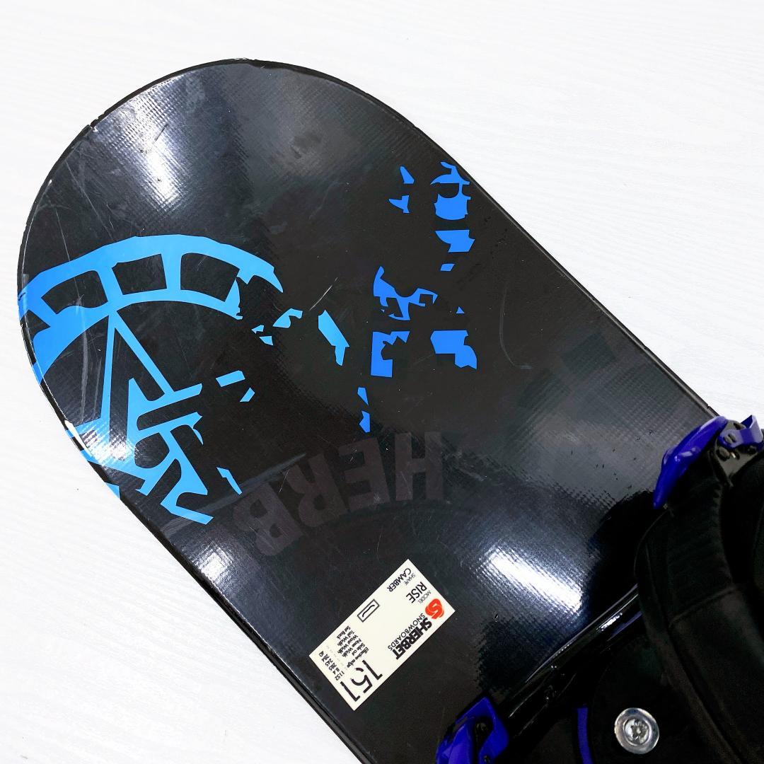 SHERBET シャーベットメンズ スノーボードセット スノボ 151 26.5