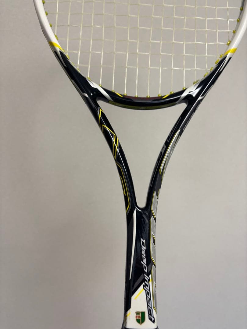 テニスラケット Deep Impact G2 黒/白/黄