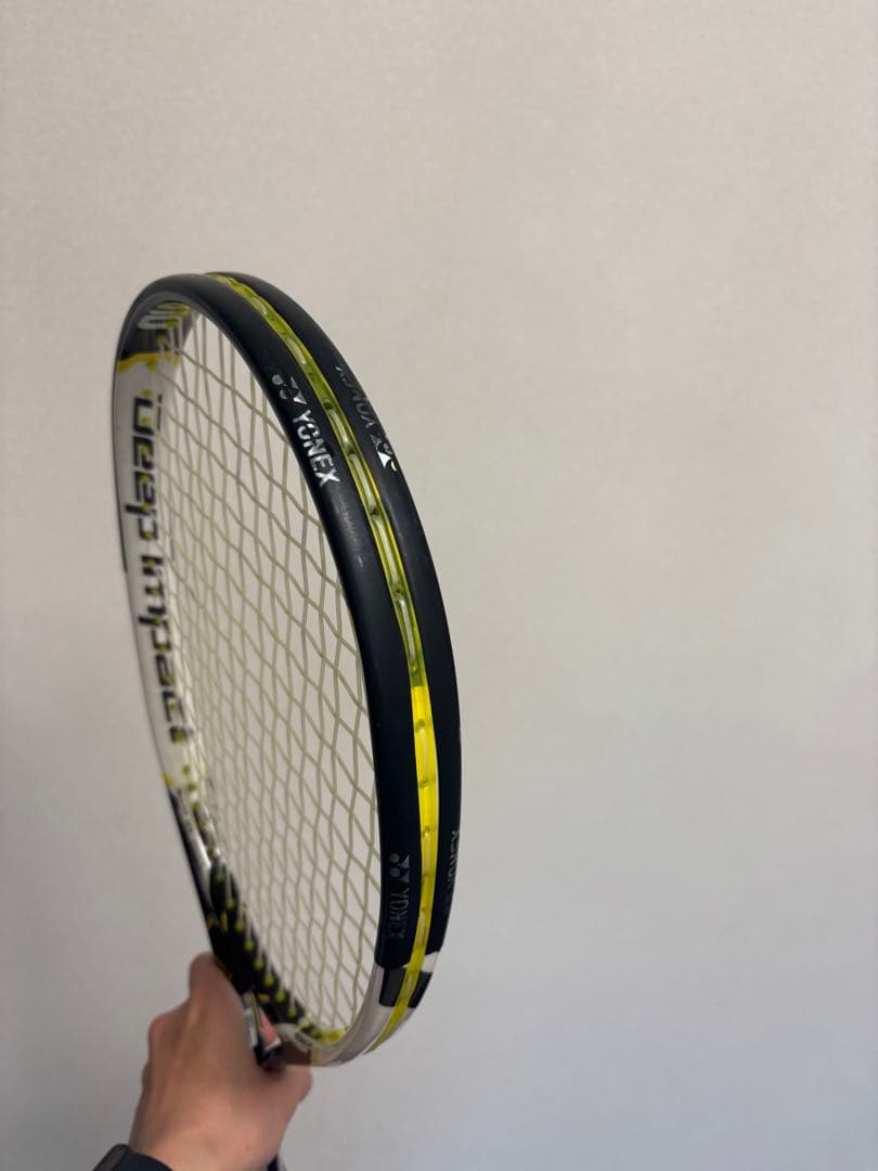 テニスラケット Deep Impact G2 黒/白/黄