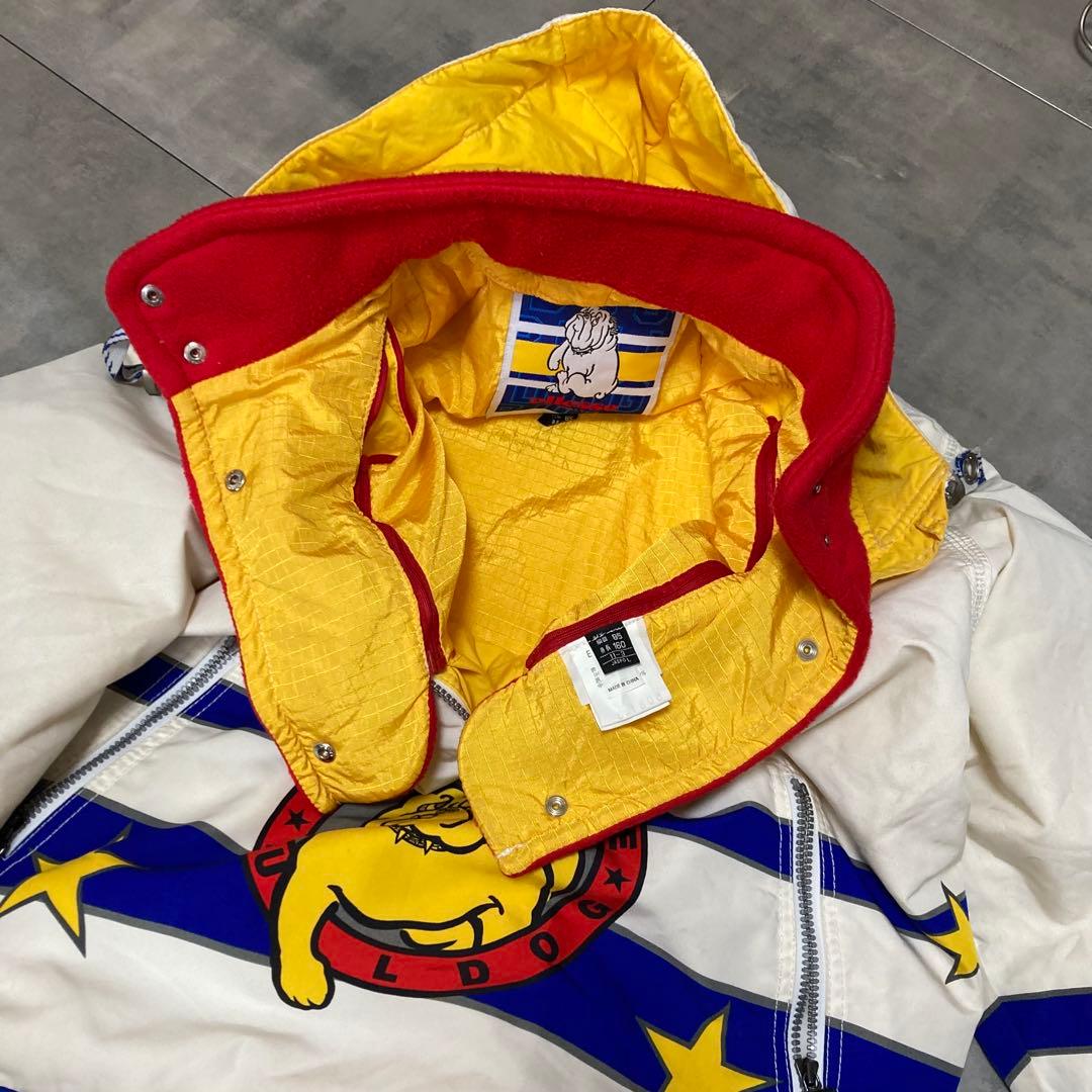 ellesse エレッセ スキー スノボー ウェアー ブルドック柄 L 160