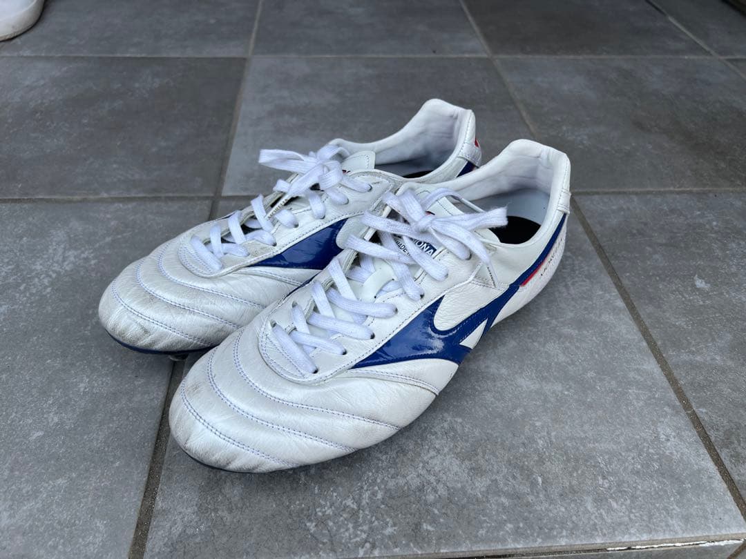 モレリア2 Japan 27センチ　白×青