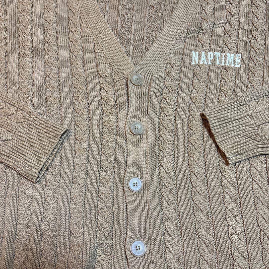 ナップタイム　naptime. Nissy 西島隆弘　カーディガン　ネイビー