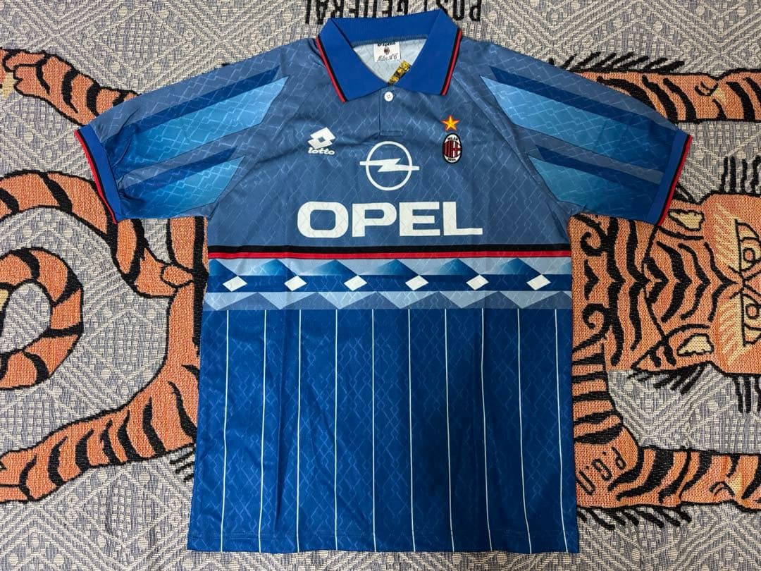 セリエA ミラン 95-96 ロベルト•バッジョ 4th ユニフォーム