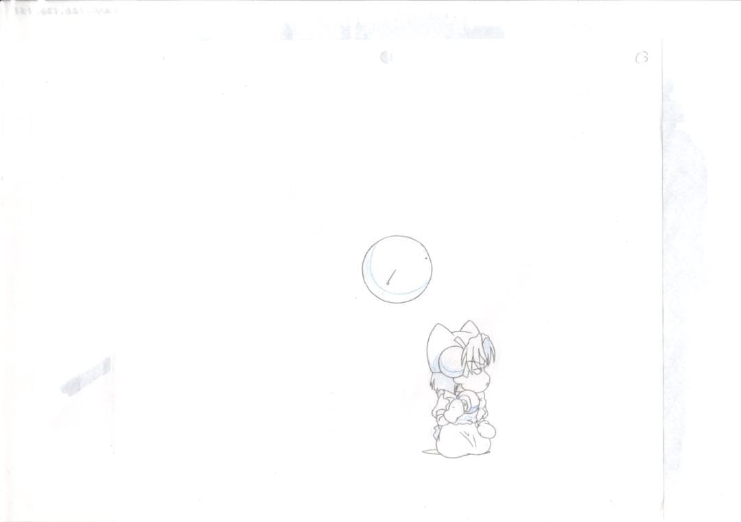 デジキャラット　セル画　2枚セット