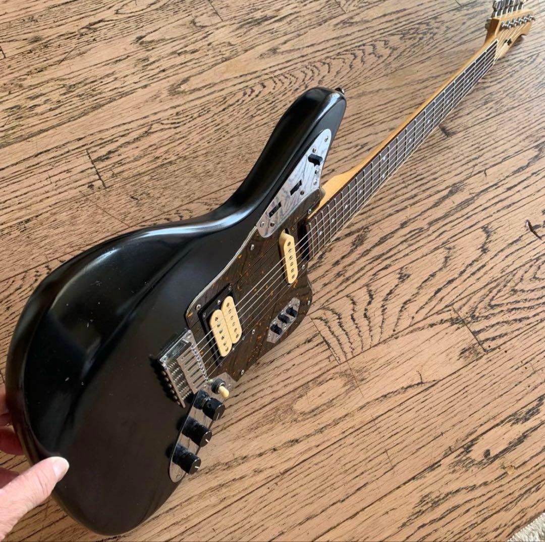 ブランド不明ギター ジャガー Jaguar ディマジオピックアップ搭載 ジャンク