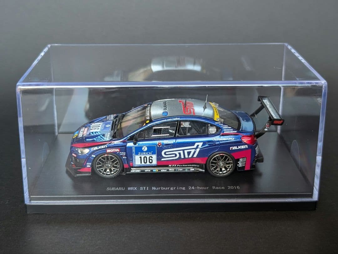 ミニカー EBBRO 1/43 SUBARU WRX STI No.106 2016