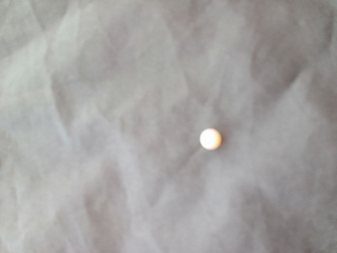 本真珠美品穴なし丸玉6ｍｍ新品未使用美品一粒