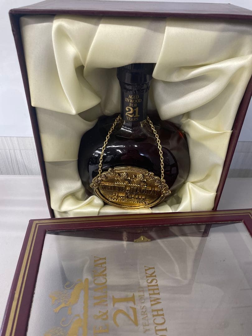 未開栓　WHYTE&MACKAY 21YEARS OLD 21年