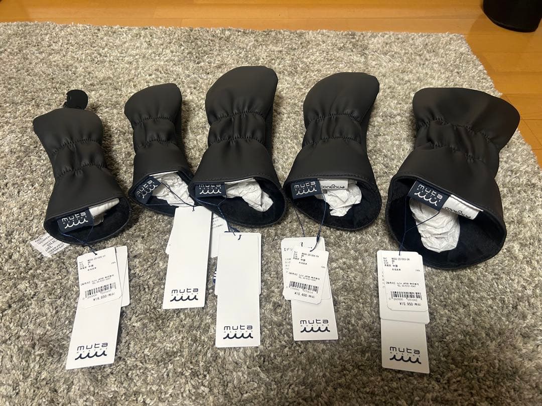 muta　新作ゴルフバッグ＆ヘッドカバーセット★定価219450円★