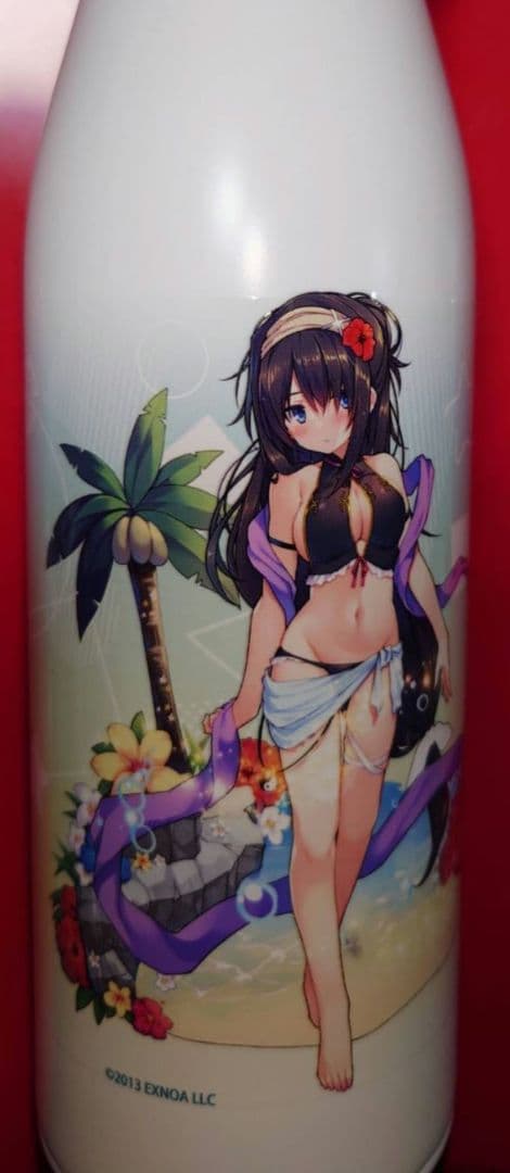 千年戦争アイギス 水着リンネ ステンレスボトル 非売品