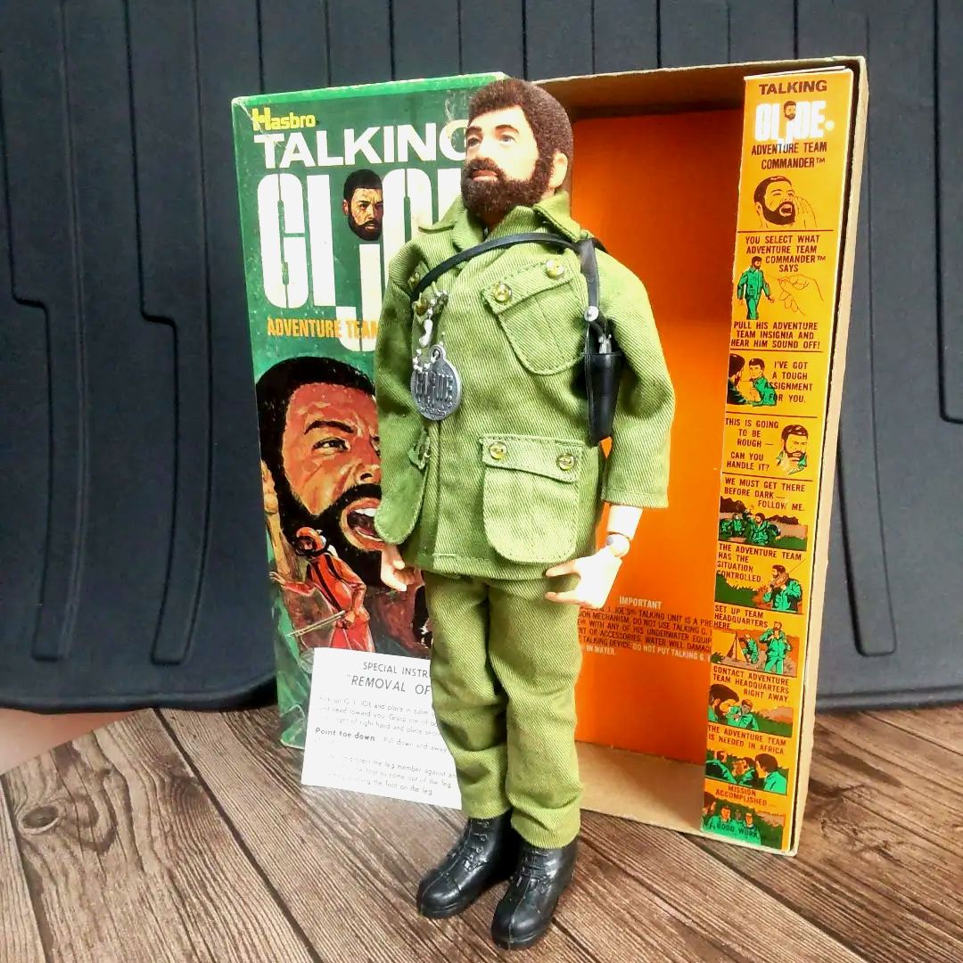 当時物 ビンテージ GIJOE トーキング アドベンチャー チームコマンダー