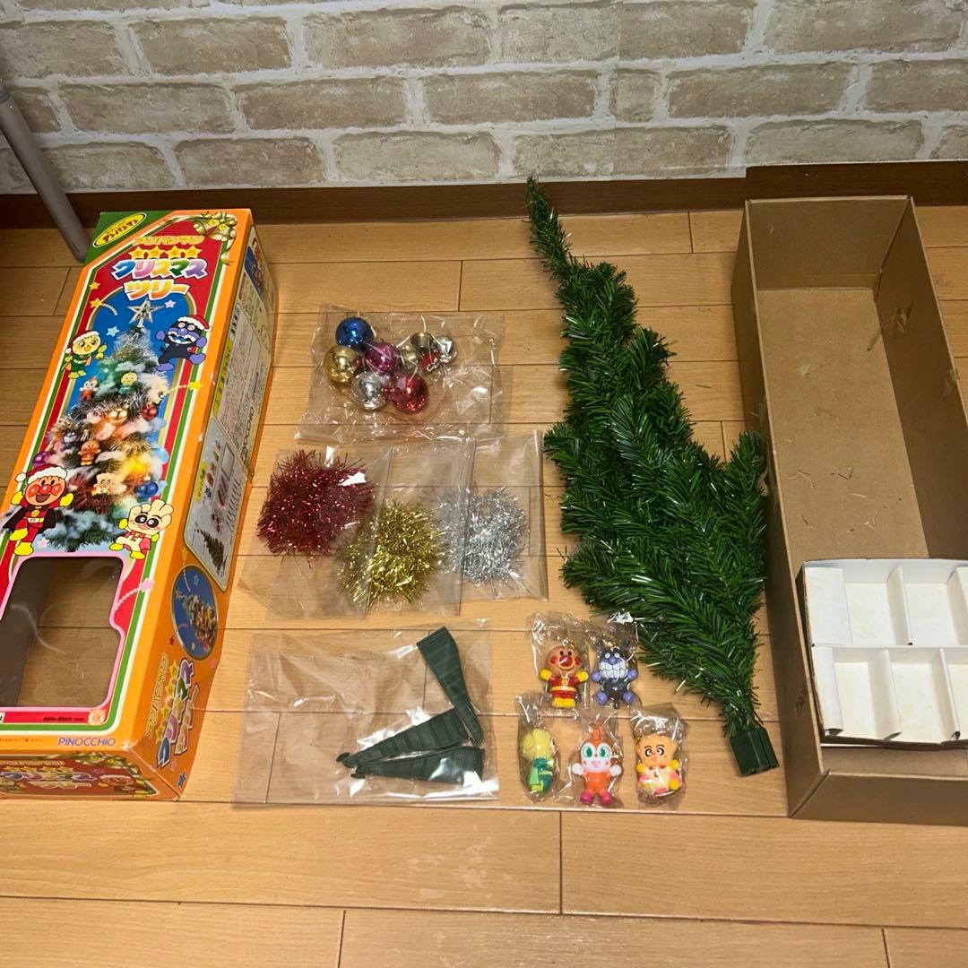 【希少品】アンパンマン　キラキラ　クリスマスツリー