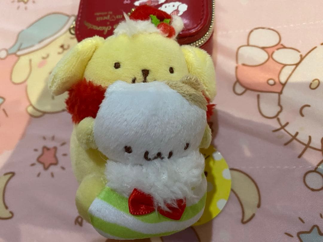 ［新品］ポムポムプリン・マフィン　ポムポムプリンカフェサンタマスコット☆セール✨