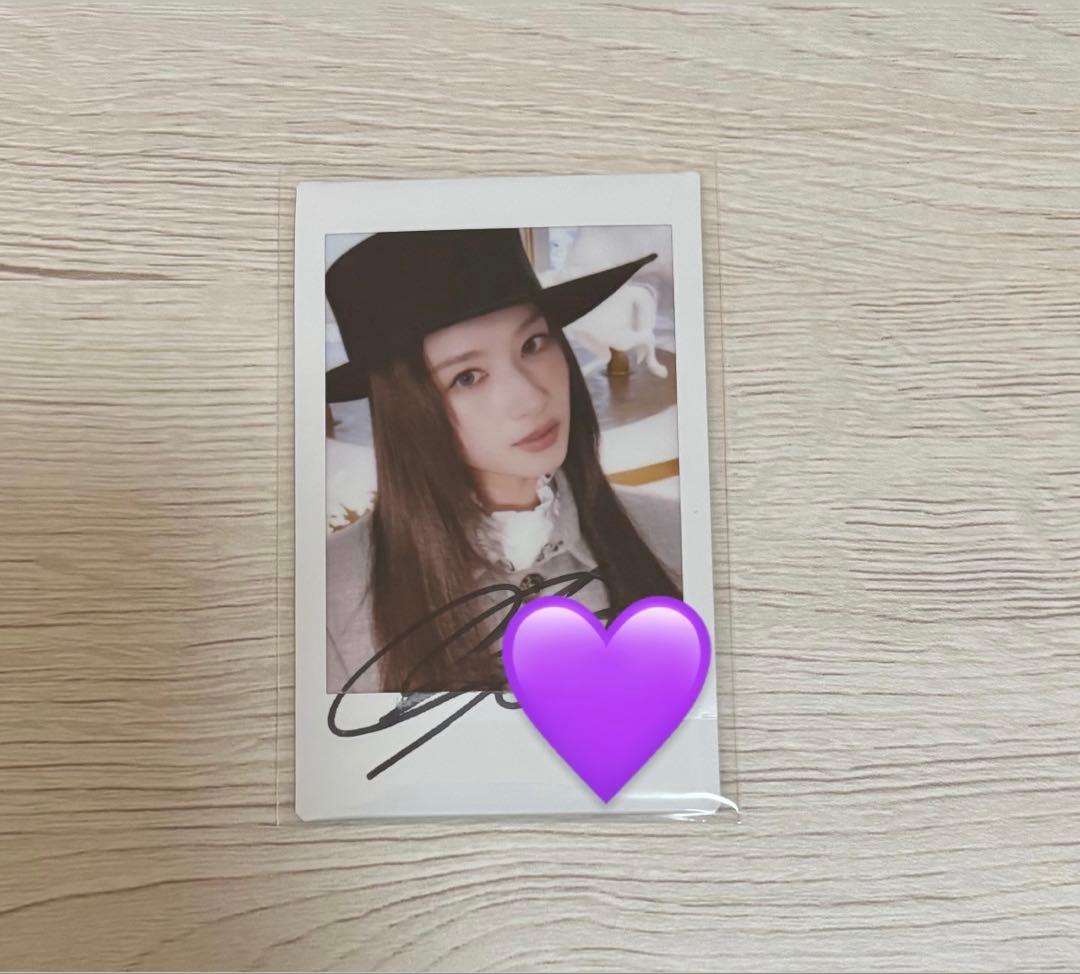 TWICE MISAMO サナ　直筆サイン入りチェキ