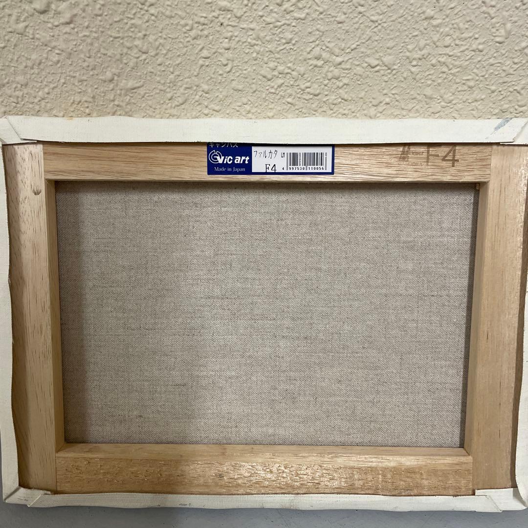 油彩画 女性の肖像 F4サイズ 2018年制作