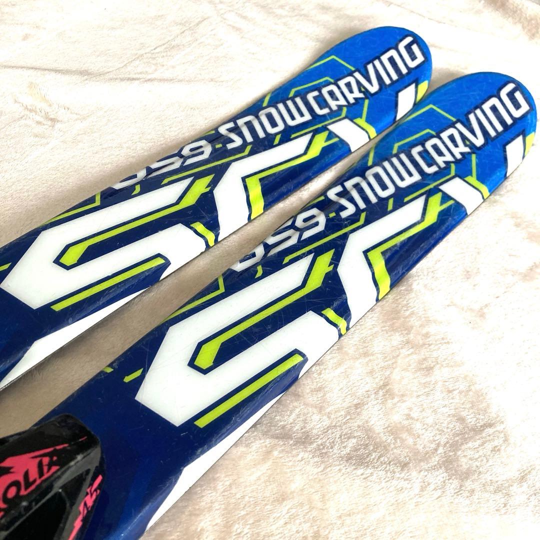 スキー３点セットスキーセットスキー板120cmスキー靴23〜23.5ジュニア男女