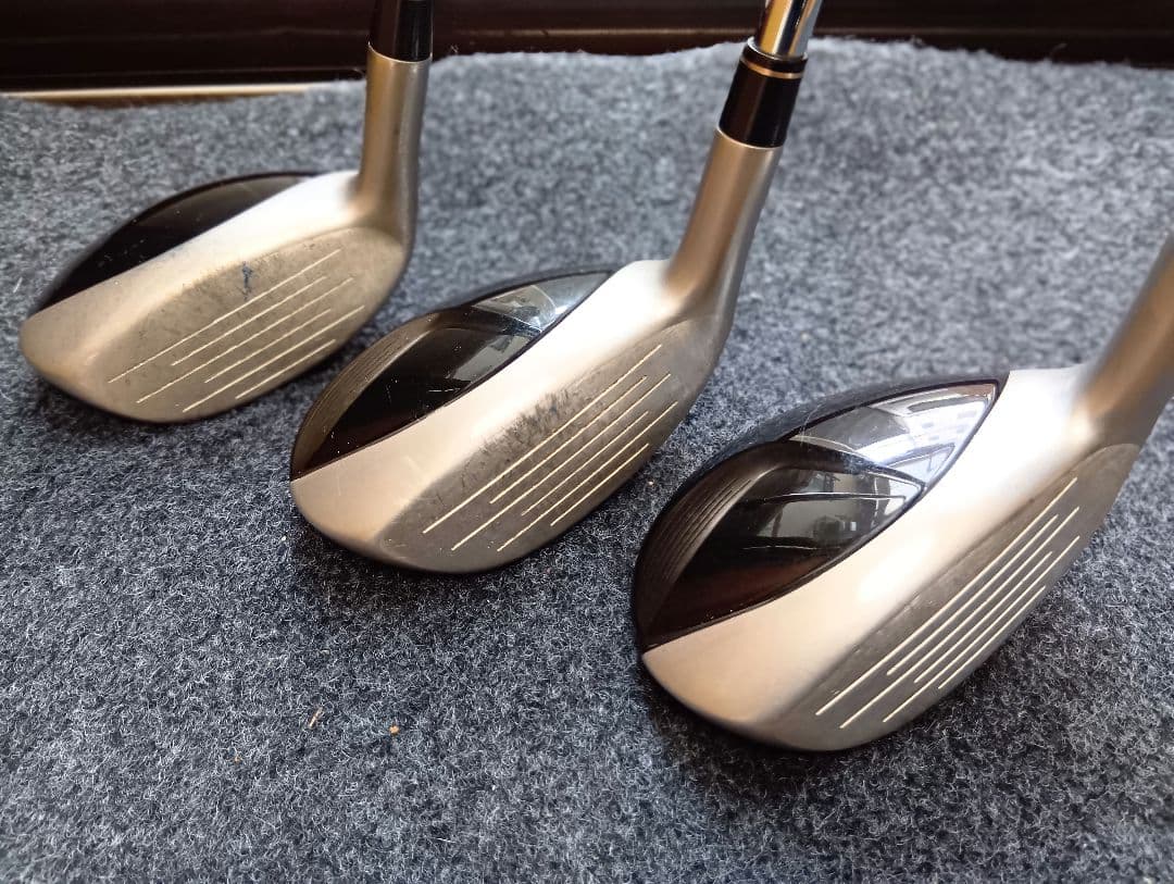 テーラーメイド ユーティリティ r7 draw レスキュー GS75 3本