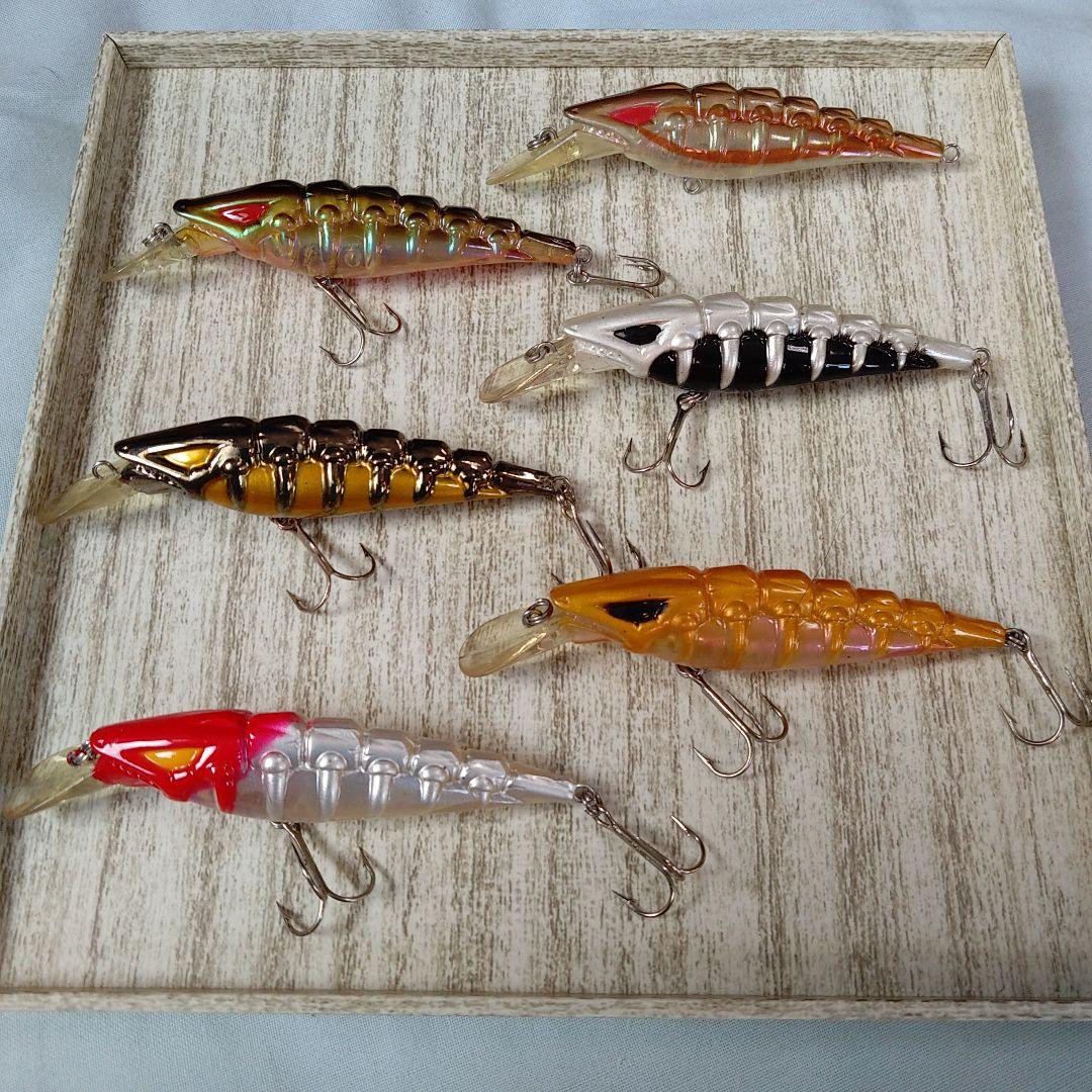 最終価格　グランダー武蔵　スケルトンミノー　６種類セット　限定カラー有り　ルアー