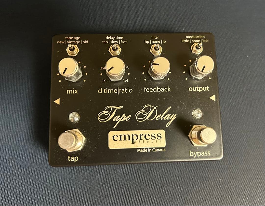 ギター Empress tape delay