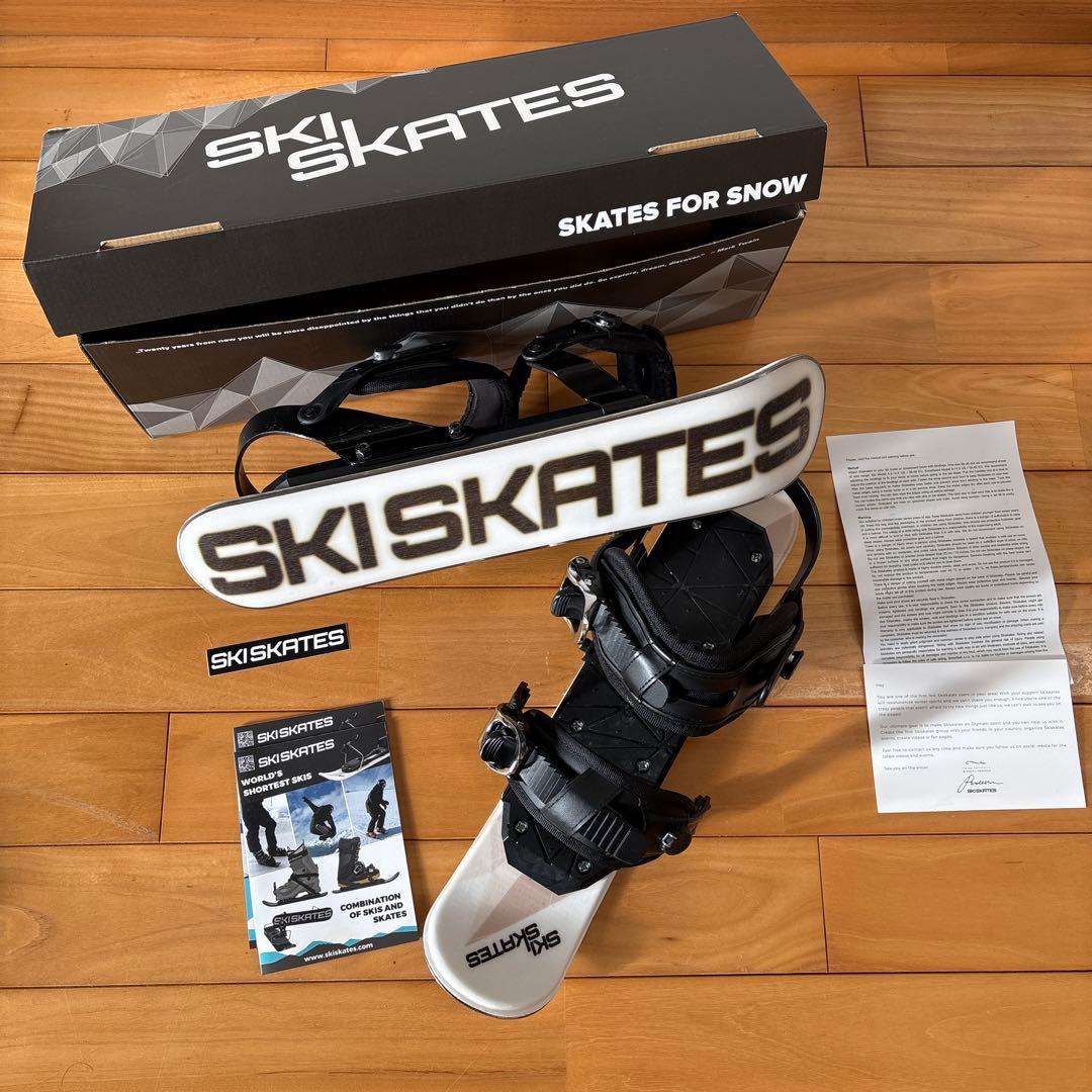 【美品】使用回数2回 SKISKATES スノーボードブーツ用 feet