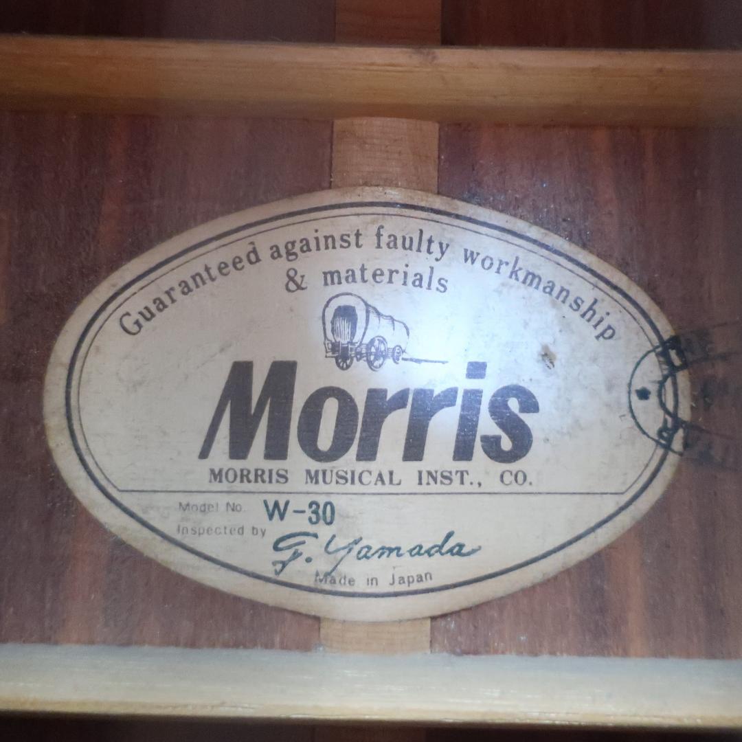 Morris W-30 アコースティックギター ハードケース付