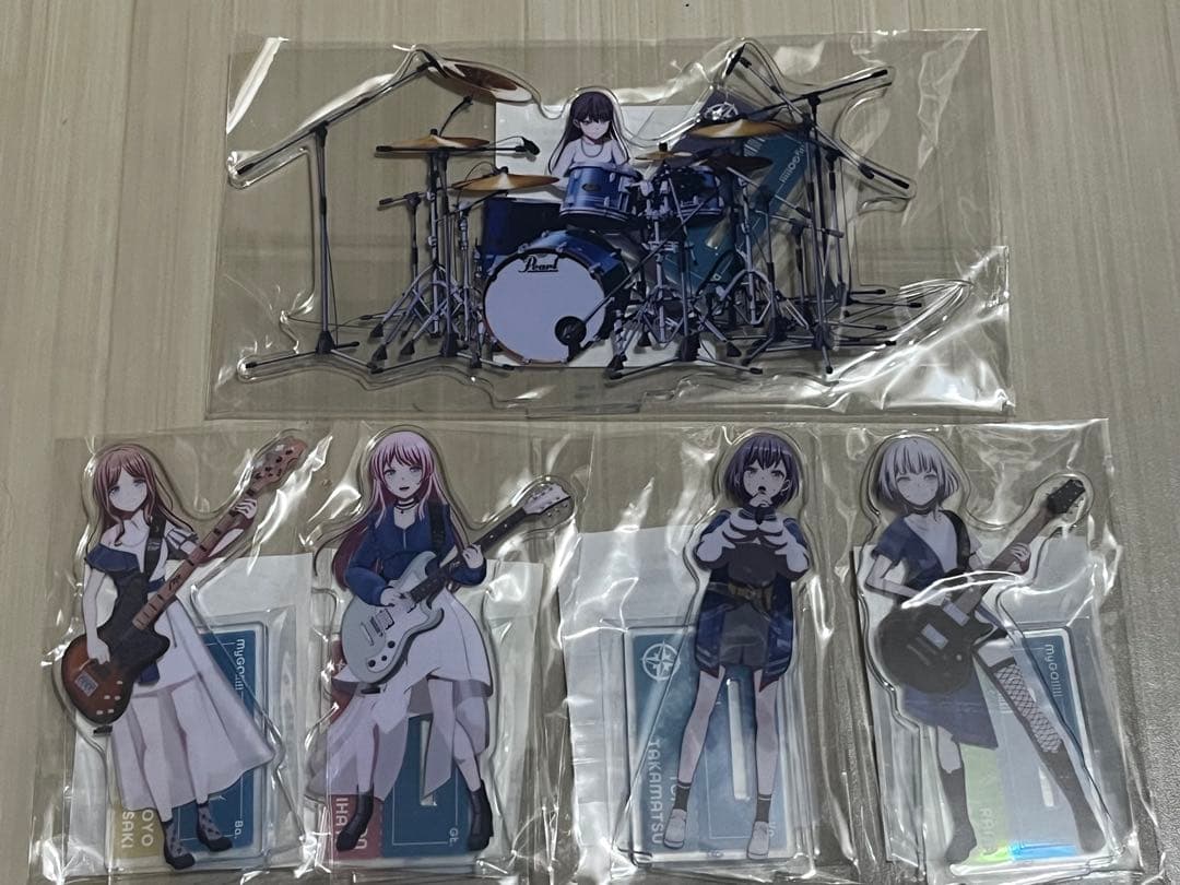 バンドリ　MyGo!!!!!劇場版後編　アクリルスタンド5種　未開封