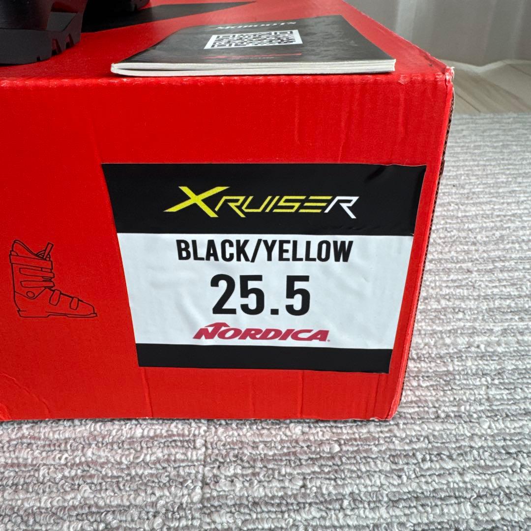 NORDICA XCRUISER ブラック/イエロー 25.5