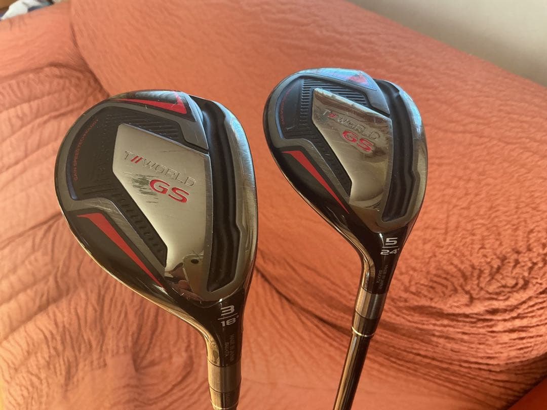 ホンマGS ツアーワールド ユーティリティ3U•5U R 2本セット