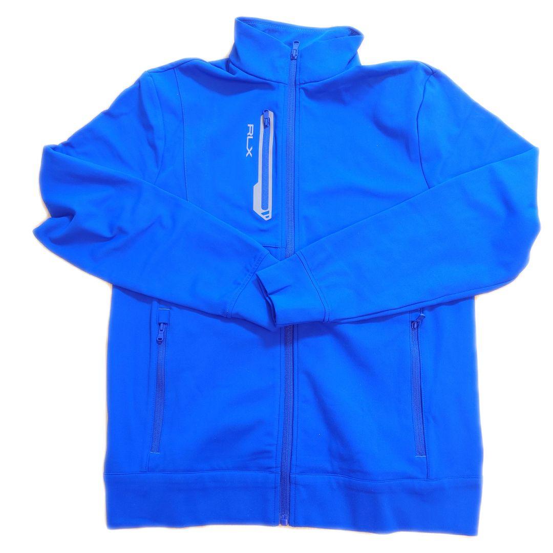 ポロ ラルフローレン RLX フルジップ ジャケット 青 定価25300円