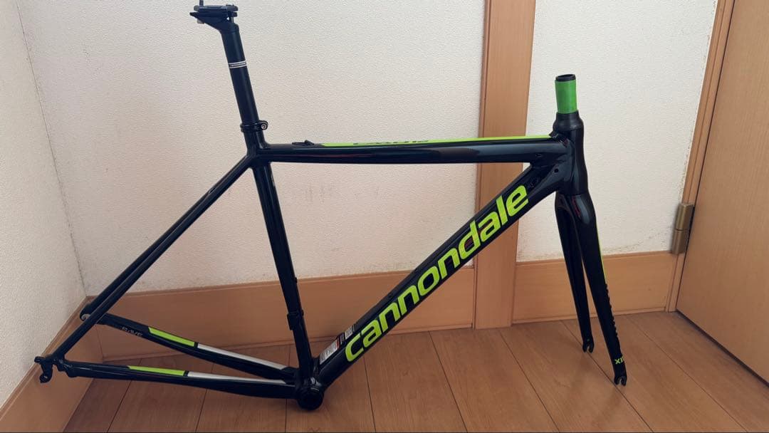 美品 cannondale caad12 48cm ブラック/グリーン