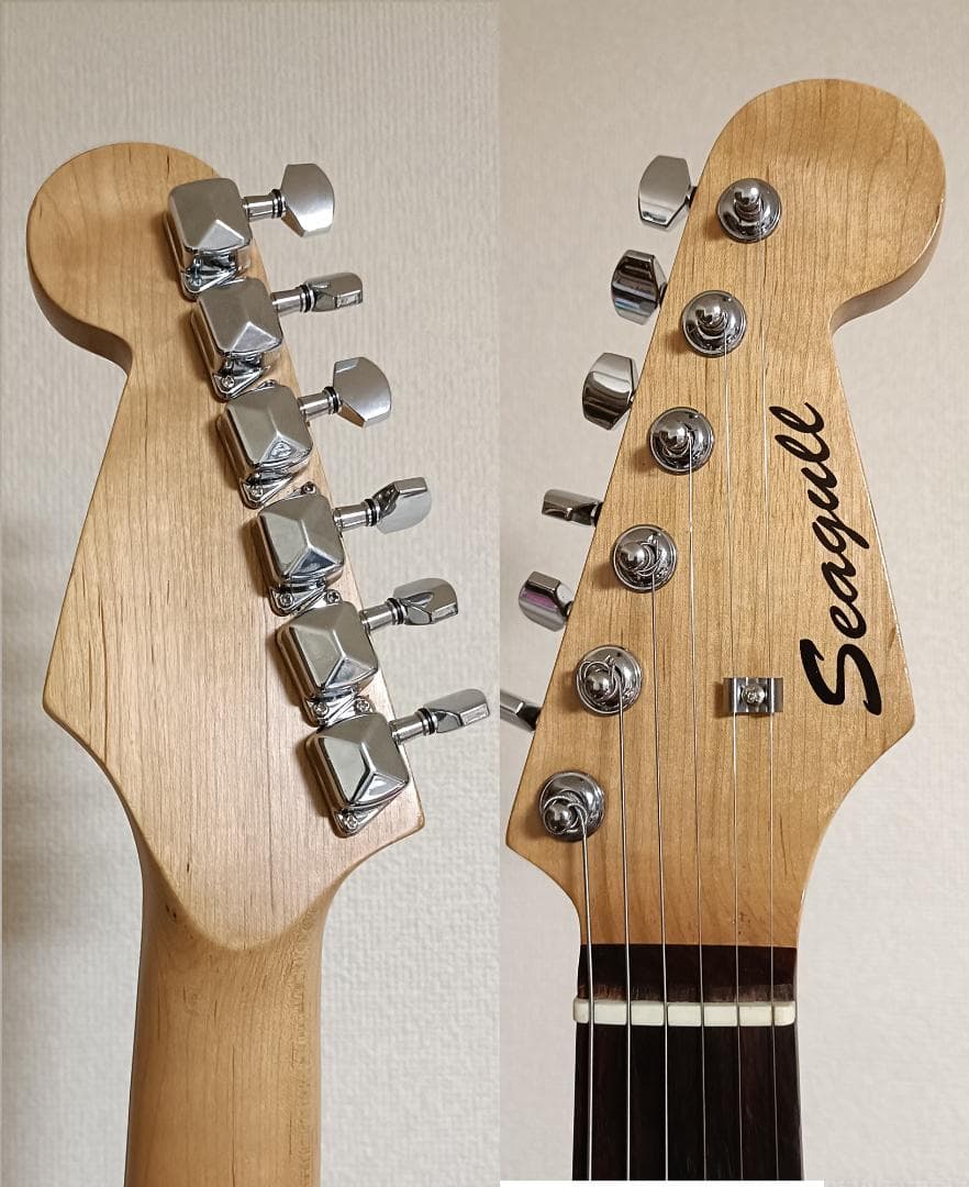 【送料無料】ストラトタイプ（ペグ新品）