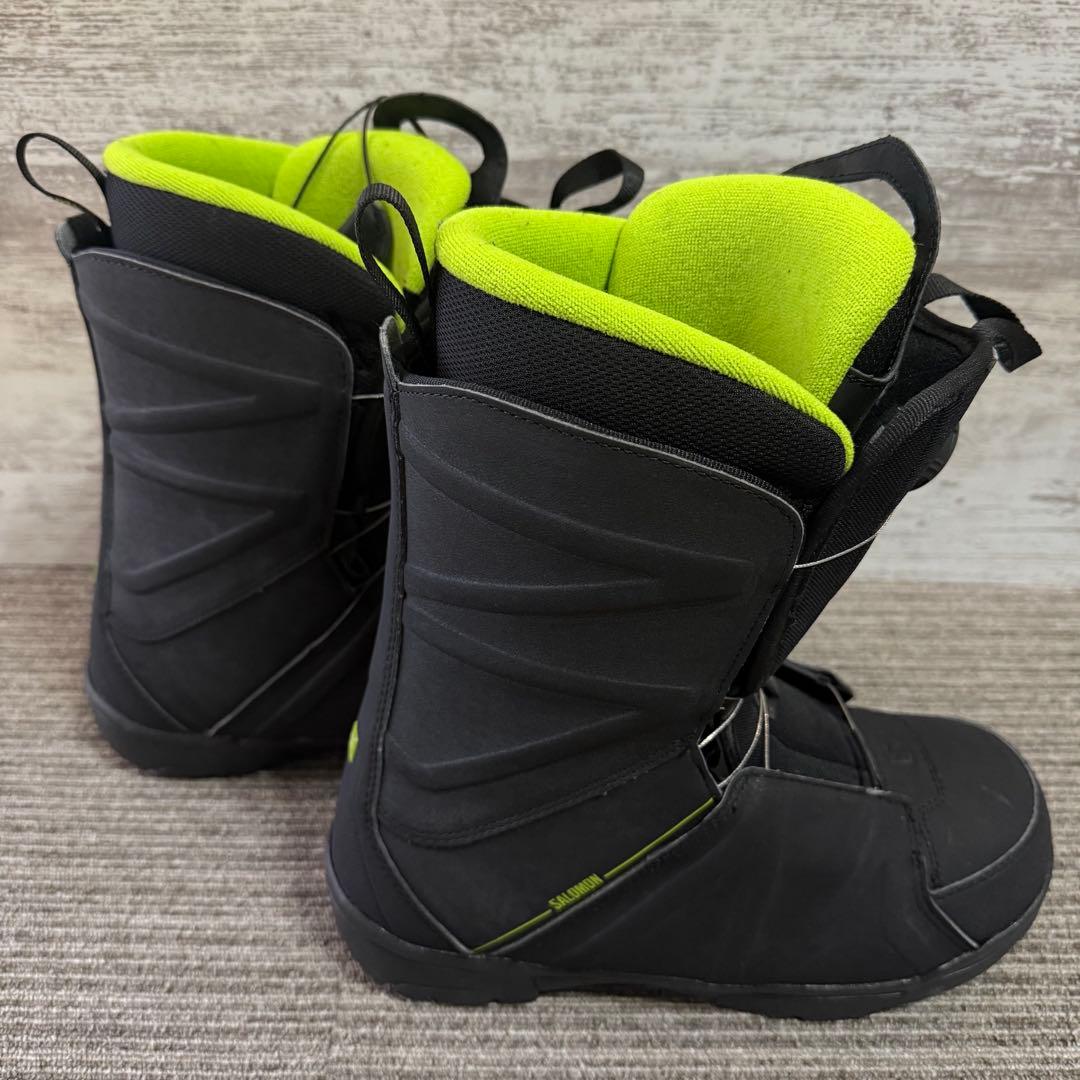 美品　salomon サロモン ブーツ　FACTION BOA ライム　おまけ付